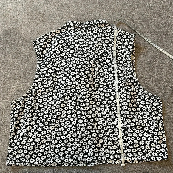 Paquette Skort And Vest Sēt Y2K Sunflower Vintage GUC M - Picture 3 of 9